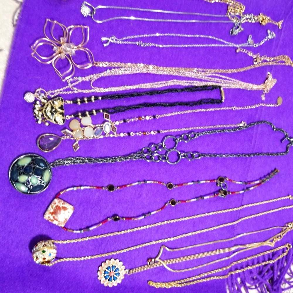 Collection of 13 Necklaces